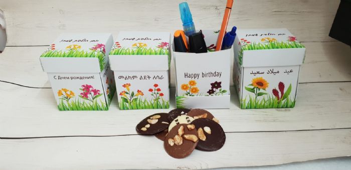 מארזי פרח ליום הולדת בעיצוב מקורי