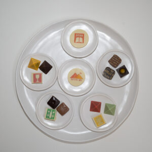 צלחת פסח ושוקולד